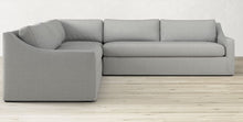 Load image into Gallery viewer, Clarice Slope Arm Sectional Sofa
